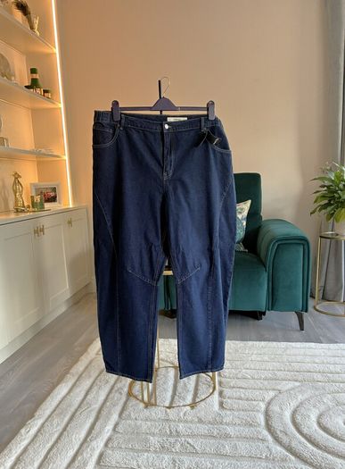 Brand-new Ladies Simply Be Indigo Barrel Leg Jeans