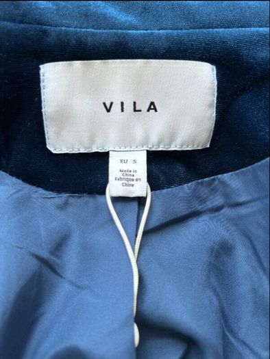 Brand New Royal Blue Blazer from Vila. Size Small UK 8 / EU 36