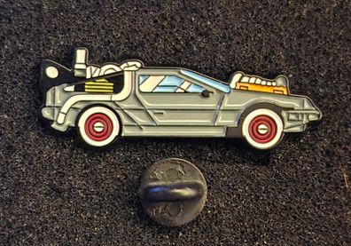 Back to the future, pin back badge.