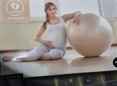 BabyGo Birthing ball PINK