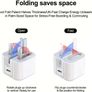For iPhone 17 16 15 60W USB-C Charger Plug and Cable 60W C to C Fast Charging Charger Cable for iPhone 17 Pro Max 16 Pro Max 15 [Super Fast] [Foldable UK Plug] Wall Adapter [AVS DVS PD PPS] (White) Image 2