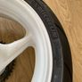 Honda cbr 929 / 954 rear wheel with Pirelli pilot power tyre Image 3