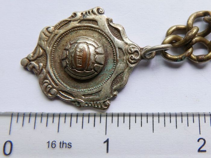 Vintage Ingersoll Pocket Watch with Military style dial (in working order)