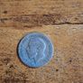 Great Britain UK 1921, 6 Pence Sixpence, George V, Silver Coin - free standard postage Image 2