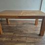 Oak dining table 1.8 and 6 chairs Image 5