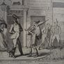 2 x Mid 19th Century Engraved Caricatures by George Cruikshank Image 10