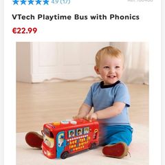 VTech playtime bus with phonics