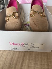 Marco Moreo suede wedge