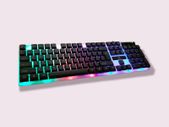 Gamer Gaming Keyboard Led Multi Color Keyboard Light Wired 105 Key