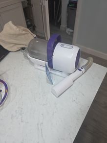 Dog grooming vaccum