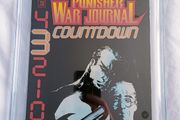 Punisher War Journal Issue 79 CBCS / CGC 9.8 Certified Graded Comic Framed  DC Marvel