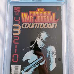 Punisher War Journal Issue 79 CBCS / CGC 9.8 Certified Graded Comic Framed  DC Marvel