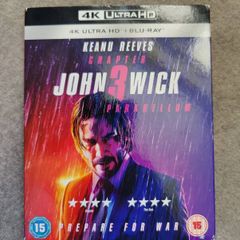 NEW 4K UHD Blu-Ray - John Wick Chapter 3 Parabellum