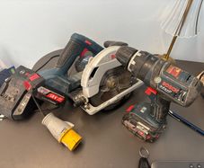 bosch 18v skills and battery drill - grinder and sds