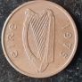 Ireland 1975 Half Penny coin Image 2