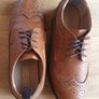 Fantastic  Boys Brogue Shoes River Island Size 3 Image 6