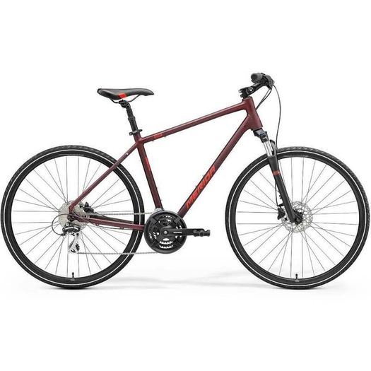 Merida Crossway 20D Hybrid Bike (Large) - Hydraulic Disc Brakes + Lock & AirTag