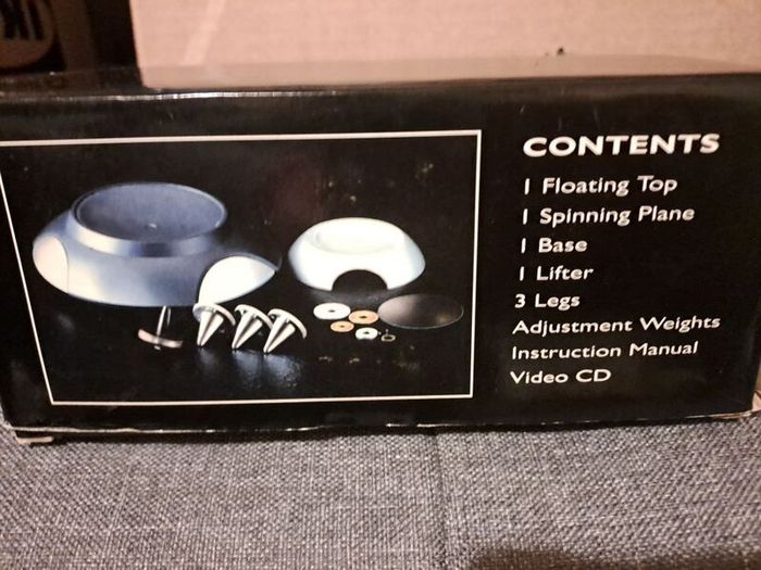 Vintage 1999 The Phenominator Magnetic Levitation Top (Rare Retro Science Toy)