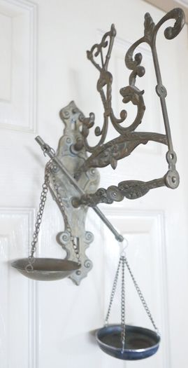 Vintage Scale, Wall Scale, Wall Decoration