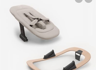 Bugaboo giraffe baby rocker - polar white