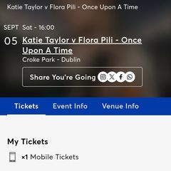 Katie Taylor Croke Park