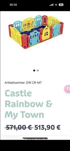 Dwinguler Castle Baby playpen