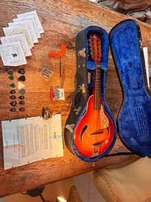 Vintage Hofner 545 Cats Eye Mandolin