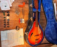Vintage Hofner 545 Cats Eye Mandolin
