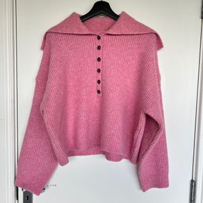 NEW George Pink Wool Blend Chunky Jumper M 12-14