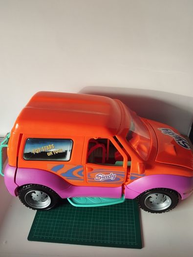 Rare Very big 2 cars Sindy Popstars on Tour 4x4  car pop star