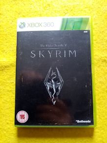 Skyrim The elder scrolls V 5 Xbox 360 games Original