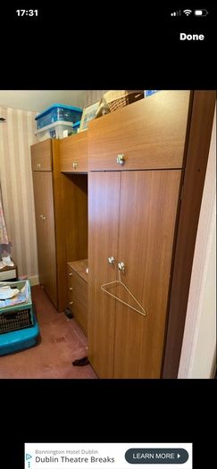 wardrobe set with locker