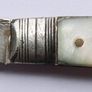 Antique Sterling Silver and Mother of Pearl Knife 1820s. 20,7g Image 7