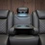 Ashbyrne Electric Leather Recliner Sofa Set Image 6