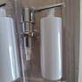 2 x Stainless Steel top pump and steel fittings not plastic Under Counter Liquid Soap Hand Wash Dispensers Image 3