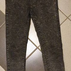 Age 10 - A Pair of Grey Marbled Jeggings - Read Carefully