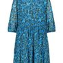 SAMOON FURTHER REDUCED. . New Tunic Dress In Shades Of Turquoise,Sapphire   Blue And Black . Length is 45 Inches Image 8