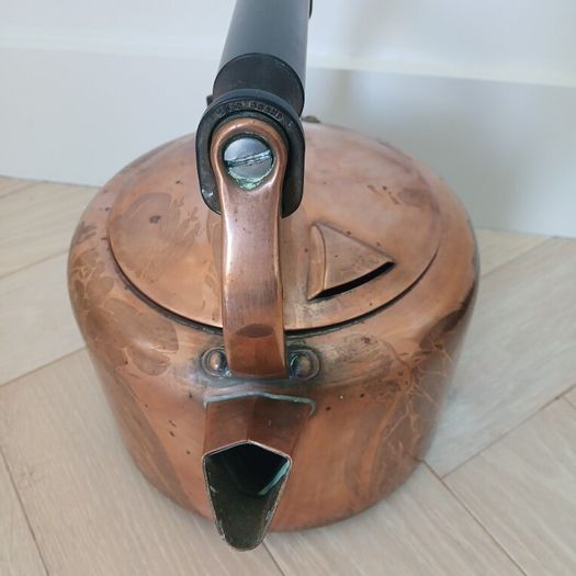 Vintage copper kettle