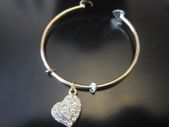 Torc Charm Bangle