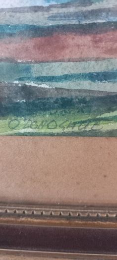 Vintage O Donoghue Hunting Watercolour