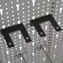 Wall-mounted Peg Boards 4 pcs 40x58 cm Steel Image 7