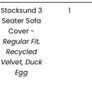 Ikea Stocksund 3 seater sofa (with extra covers) Image 5