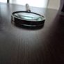 Antique carved spiral horn handle magnifying glass Image 4