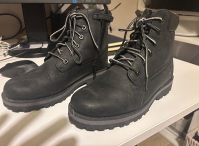timberland courma Kid Lace-Up Boot in Black
