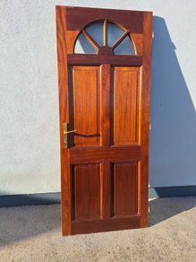 teak door