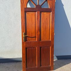 teak door