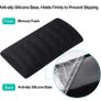 Keyboard Mouse Wrist Rest, Keyboard Wrist Support Mouse Mat Set Memory Foam Ergonomic Wrist Pad Wrist Cushion Anti-Slip for Gaming Computer Notebook Home Office Image 4
