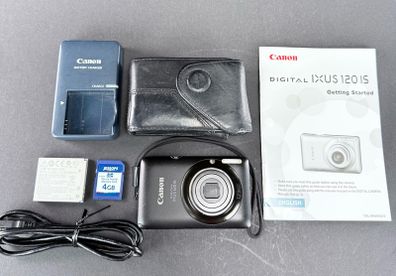 Canon IXUS 120 IS Digital Compact Camera