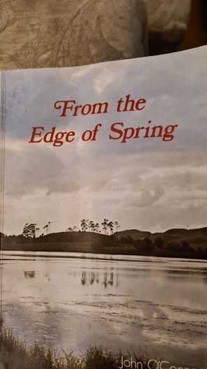 From The Edge Of Spring. By John O Connor.  VINTAGE FIRST EDITION SIGNED 1976. Paperback In Good Condition.