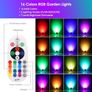 Garden Spot Lights, Color Changing Garden Lights Mains Powered Waterproof, RGB Outdoor Spotlight Plug-in Outside Lights, 12V Timer Image 2